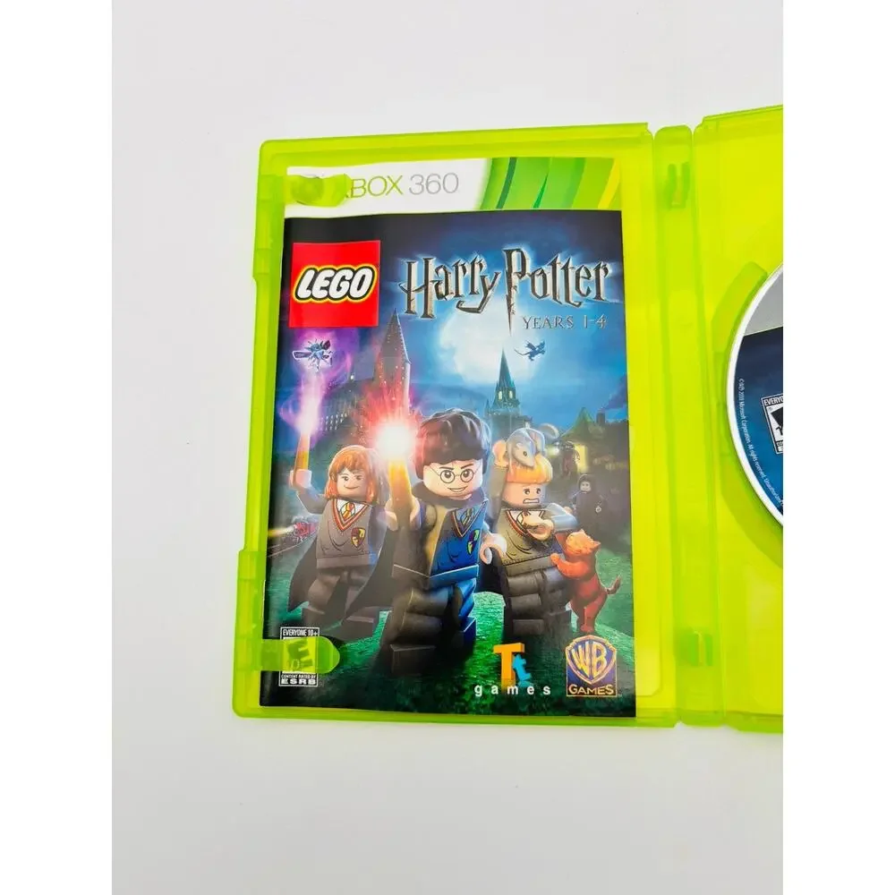 LEGO Harry Potter: Years 1-4 (Xbox 360, 2010) Complete Tested Working CIB VG